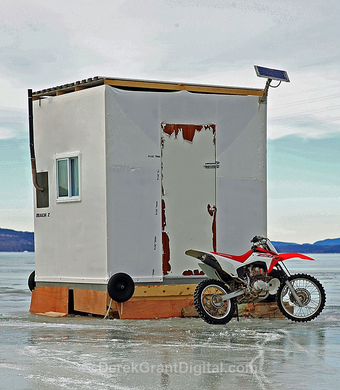 Ice Shack New Brunswick Canada