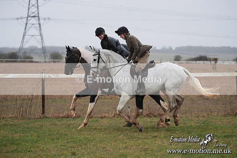 PtP 260125 240 - Cocklebarrow Point-to-Point racing with the Heythrop Hunt 26/01/25