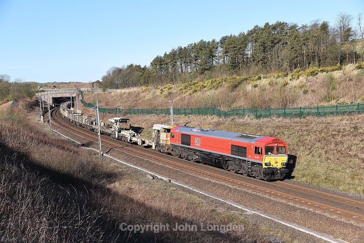 JL - 6.4.25 66007 66165 6L41 Garstang - Carlisle NY, Beckfoot - Latest shots