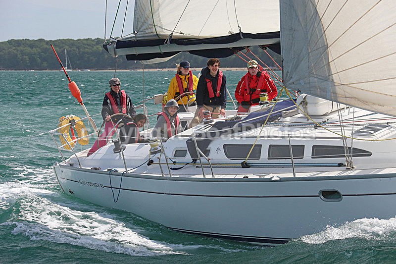 150627 FORRADER GBR7898T - SUN ODYSSEY43 WT7A0560_A - ROUND THE ISLAND RACE - SATURDAY 27th JUNE 2015
