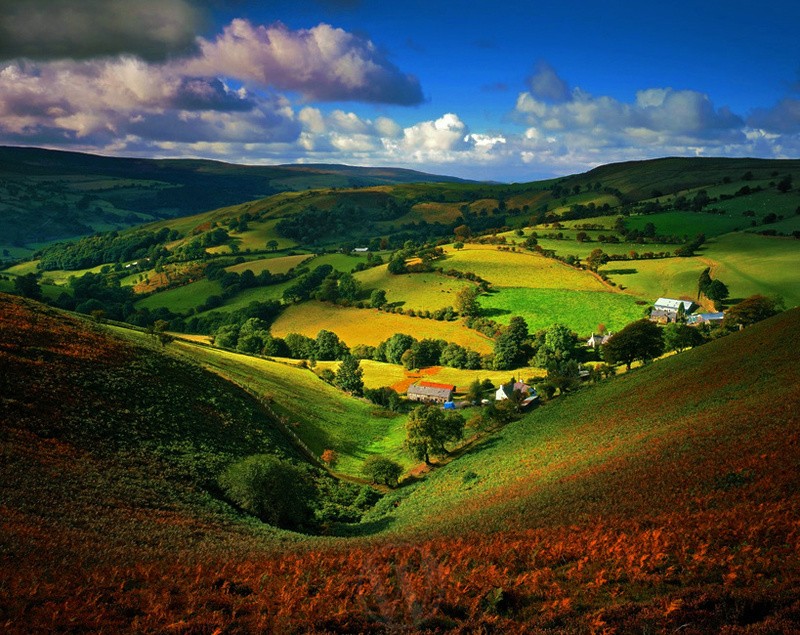 Llantysilio Clwyd Wales - Land