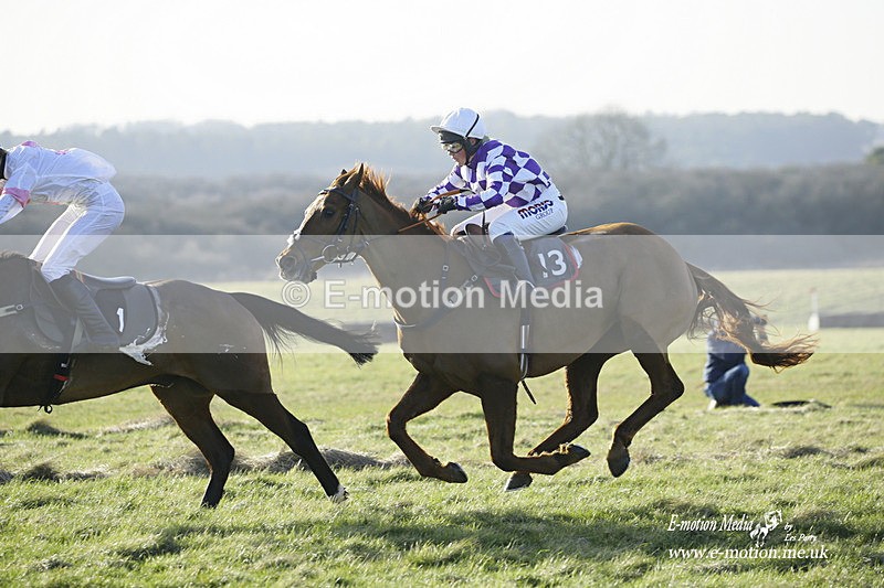 PtP 270222 537 - South & West Wilts Point-to-Point Larkhill 27/02/22
