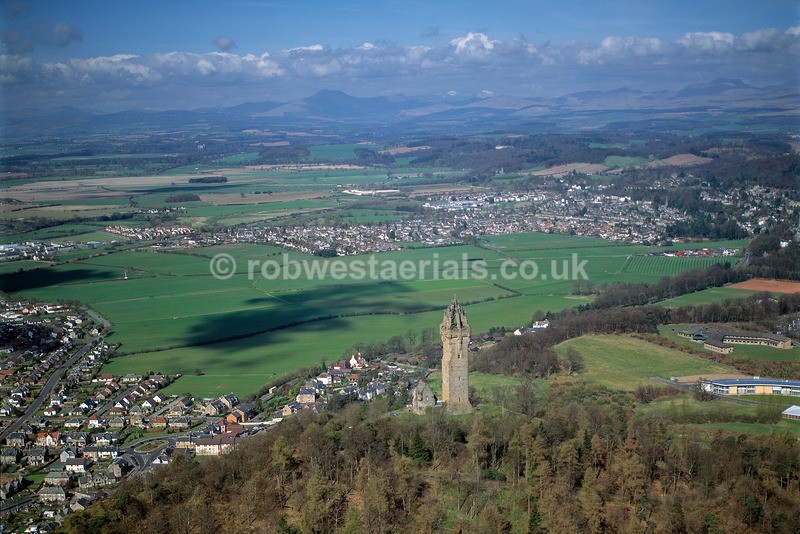 A00304C Sir William Wallace Monument of Scotland Stirling in 2002 - Settlements, infrastructure and attractions