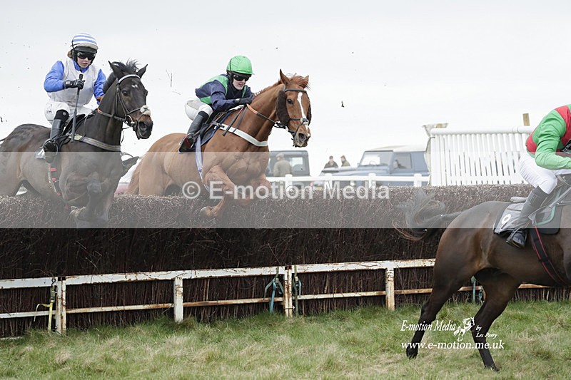 PtP 260323 0917 - New Forest Hounds Point-to-Point Larkhill 26/03/23