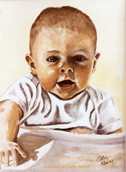 'Baby portrait' - Commissioned Work