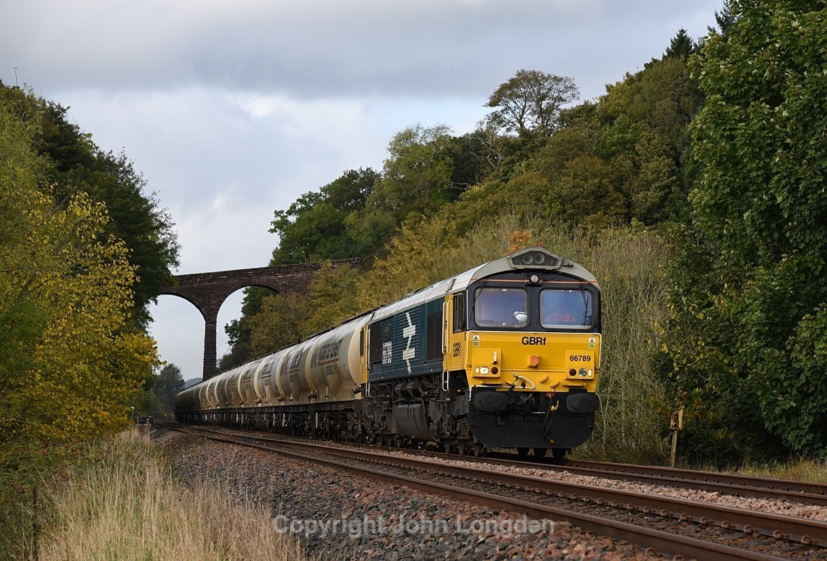JL - 25.10.21 66786 4M00 Carlisle Yard  - Clitheroe, Newbiggin - Newbiggin