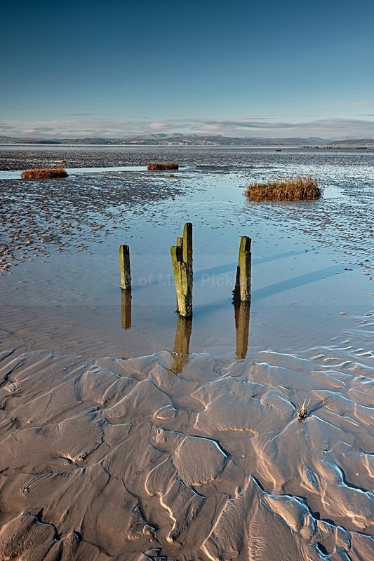 Sunset at Hest Bank Morecambe. - New Work around Morecambe Bay