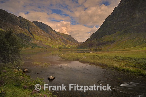 Loch Achriochtan, Glencoe, Highland, Scotland. - Highland