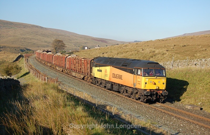 11.10.10 - 47739 4Z41 Ribblehead - Chirk, Blea Moor - Blea Moor