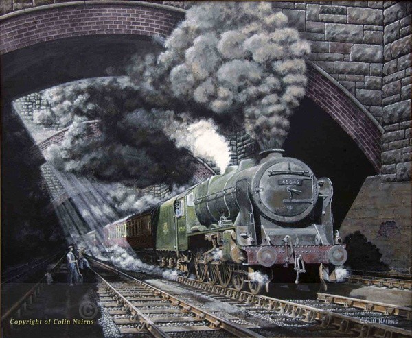 'Leaving Lime Street, Liverpool - Original Work FOR SALE