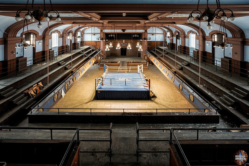 Balcony View of Ring | Blue Horizon Boxing Arena (Philadelphia, PA) - Blue Horizon