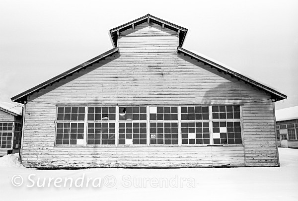 Factory in Snow 3 - Japanese buildings in decline