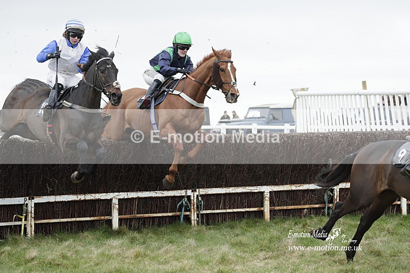 PtP 260323 0918 - New Forest Hounds Point-to-Point Larkhill 26/03/23