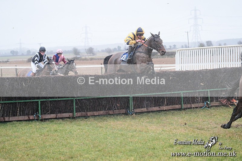 PtP 260125 319 - Cocklebarrow Point-to-Point racing with the Heythrop Hunt 26/01/25