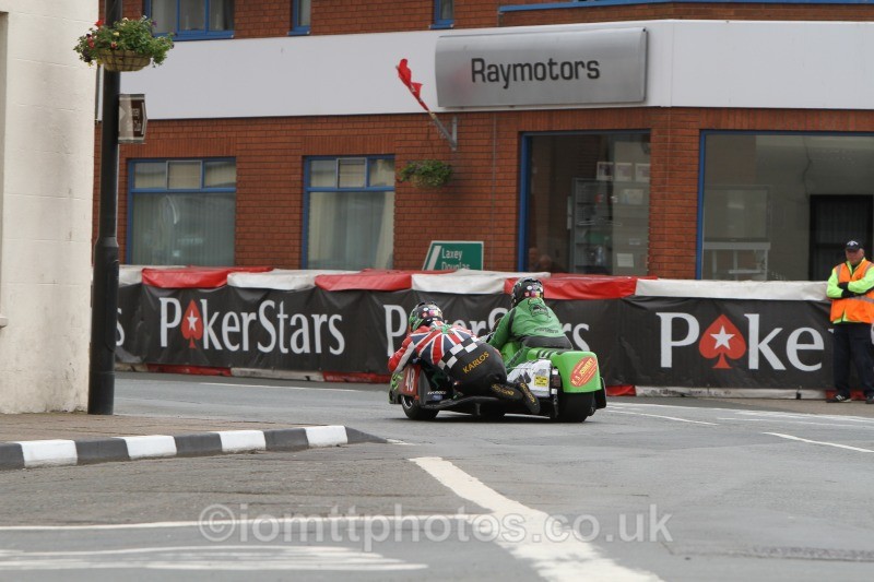 Deborah Barron & Karl Schofield - Sure Sidecar Race 2