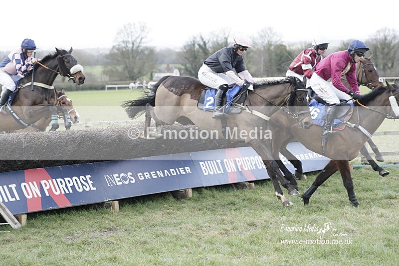 PtP 250223 0154 - Kimblewick Hunt Point-to-Point Kingston Blount 25/02/23