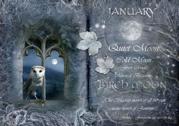 January - Birch Moon - The Wheel of the Year