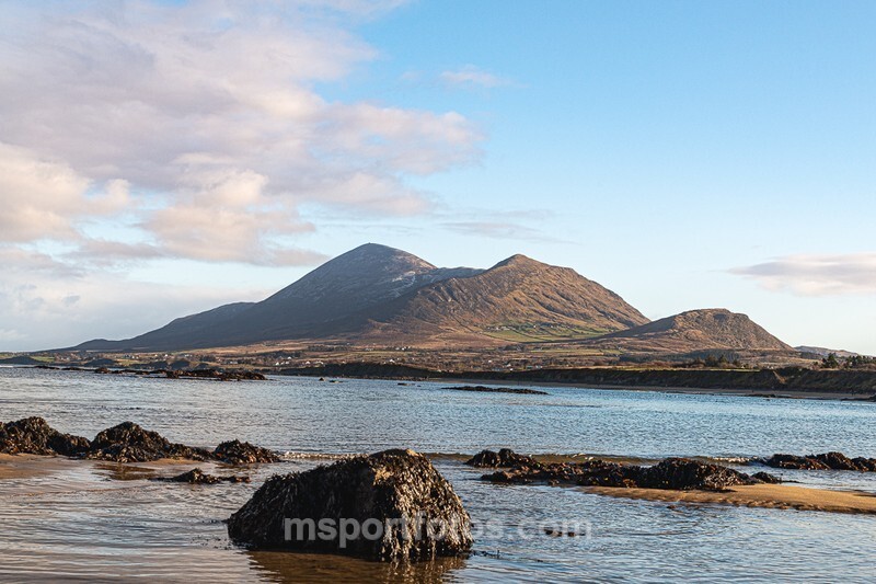 Croagh Patrick from Old Head Beach - Irelands landscapes