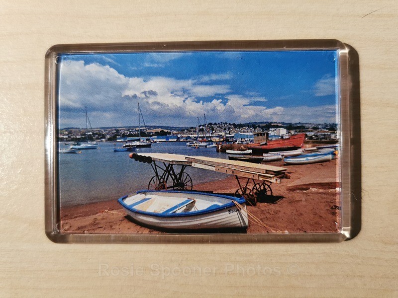 Fridge Magnets - The Old Boat Launch Teignmouth - FRIDGE MAGNETS