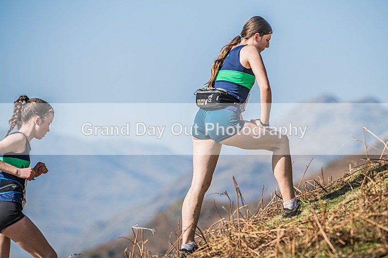 Elterwater-277 - Kendal Winter League Elterwater Under 15/17 Fell Races Sunday 9th March 2025