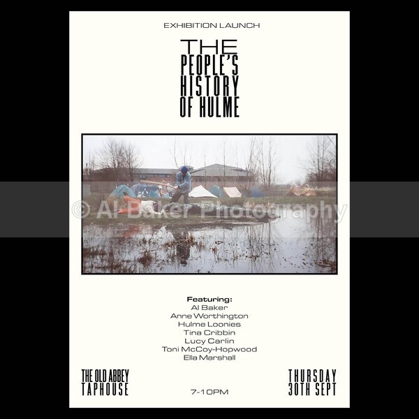 Poster & e-flyer - The People's History Of Hulme