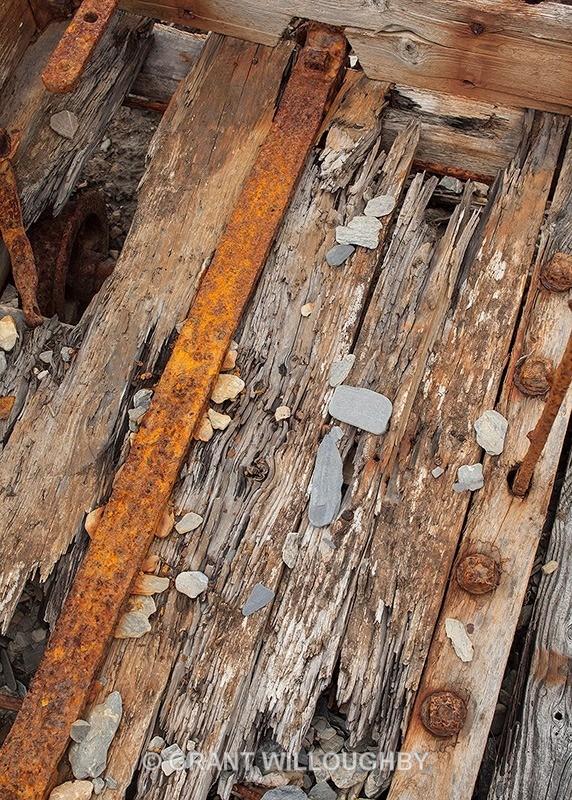 Old mine trolley - Arctic
