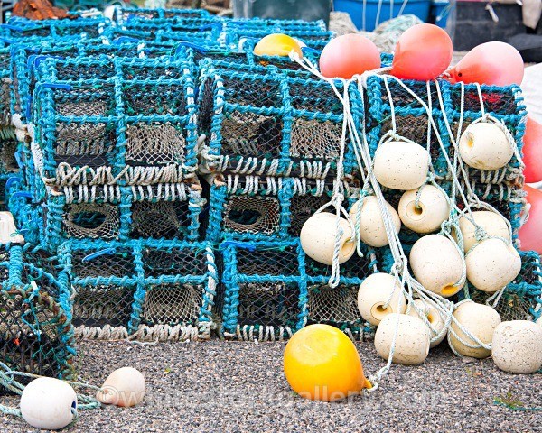Fisherman Pots, Leverburgh - Scottish Highlands