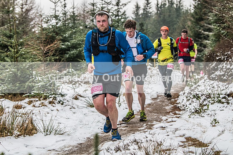 Glentress-1102 - High Terrain Events Glentress 10K 21K & 42K Trail Races Sunday 16th February 2025