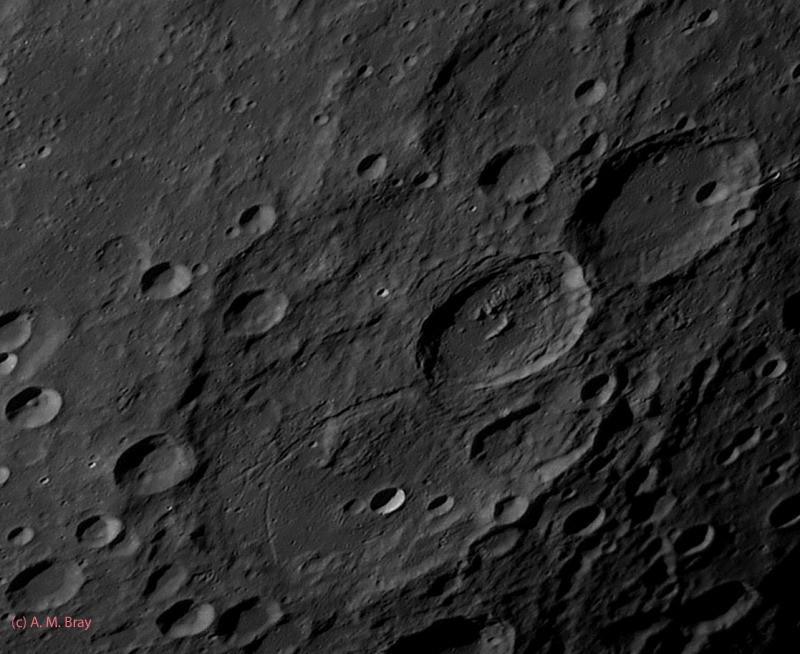 Giant Crater Janssen - Moon: South East Region