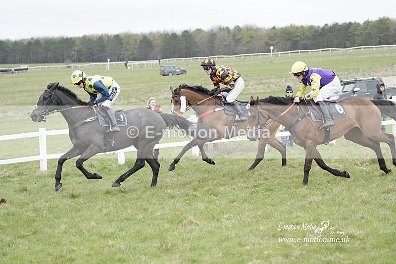 PtP 260323 0819 - New Forest Hounds Point-to-Point Larkhill 26/03/23