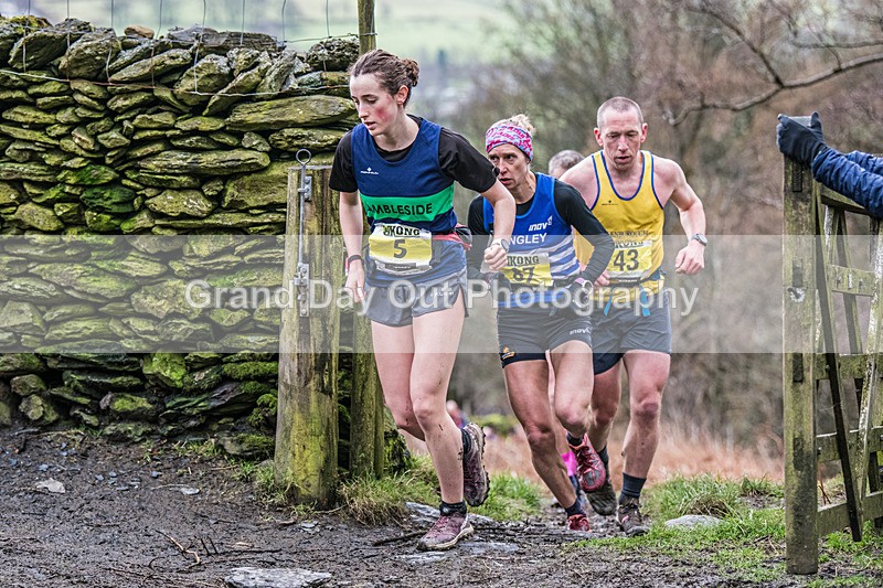 BB Kong-100 - Kong Running BB Kong Fell Race Saturday 17th February 2024