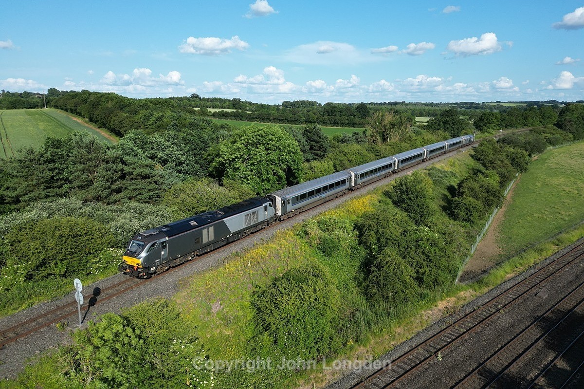 JL -19.6.23 68011 1J49 17:07 Marylebone - Stourbridge Jn, Anyho Jn - Chiltern Routes (north to south)