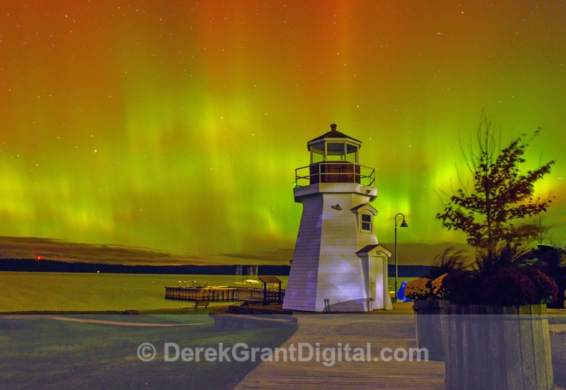 Aurora Borealis Renforth Wharf Octobrer 11 2024 - Rothesay