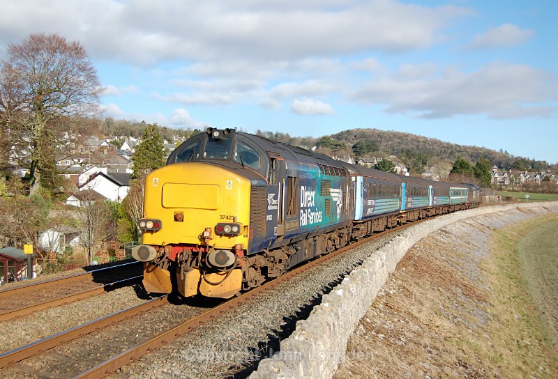 JL - 15.2.16 37423 2C47 10.04 Preston - Carlisle, Cart Lane - Cumbrian Coast (north to south)