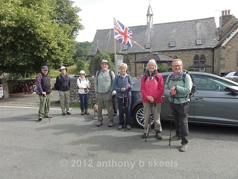 068 The gathering Hebden Tea Rooms - York Minster Walkers Collection 2022