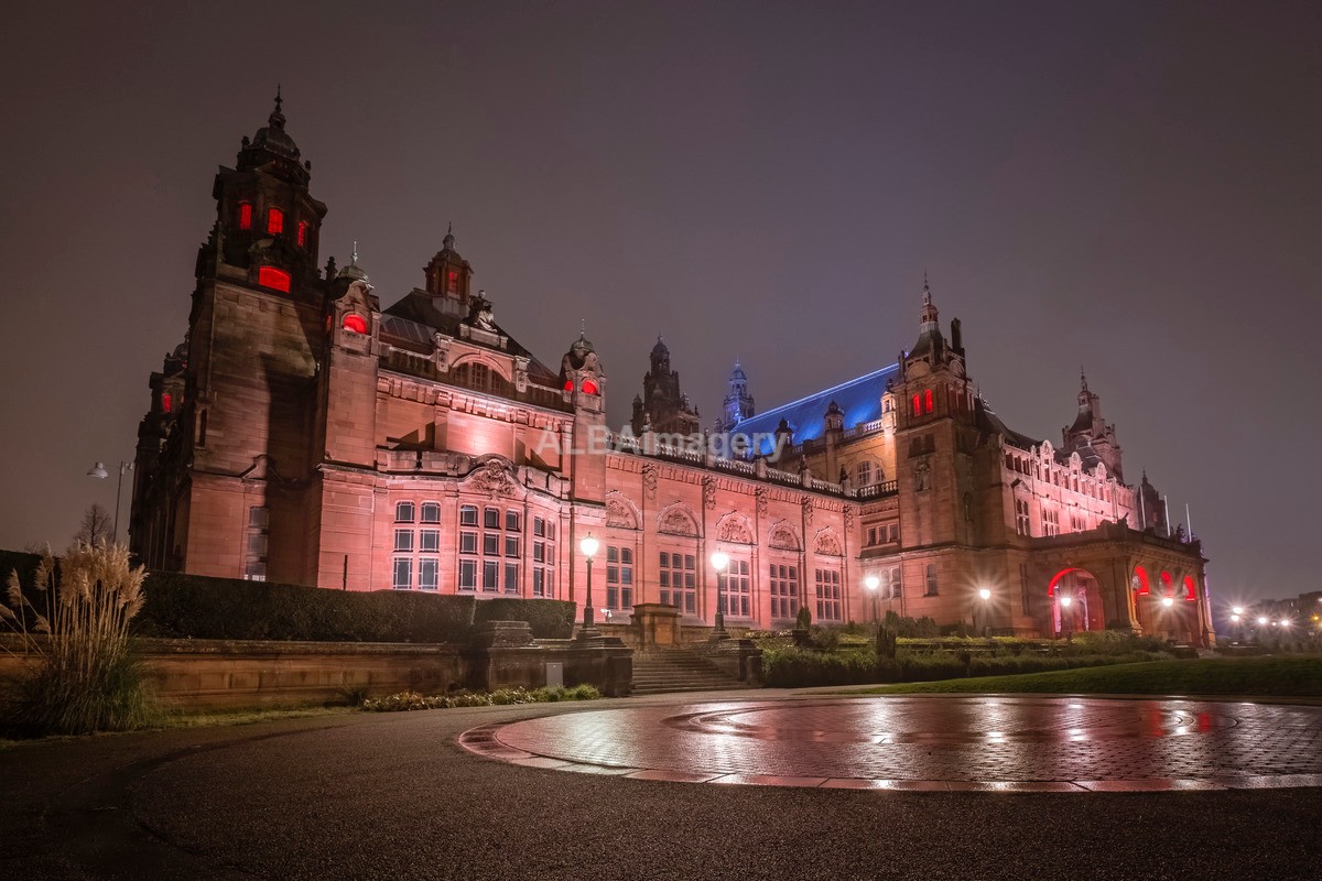 Kelvingrove in the Rain - My Glasgow
