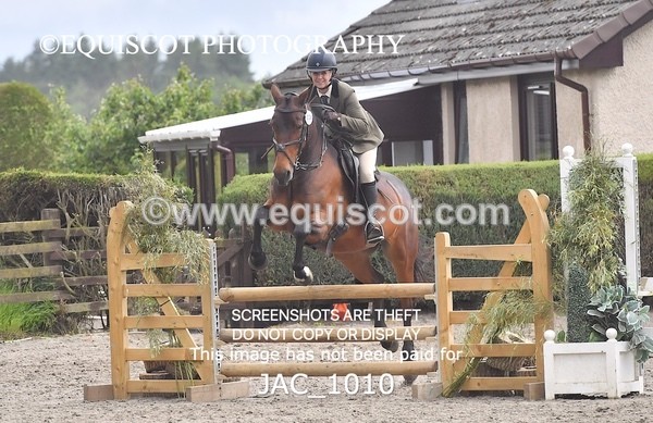 JAC_1010 - CLASS 7 BHS Scotland Riding Club Style Jumping (0.85m)