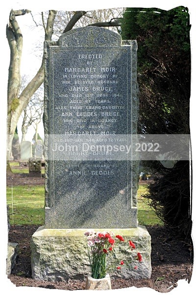 Harry Bruce 2 - Sleepyhillock Cemetery
