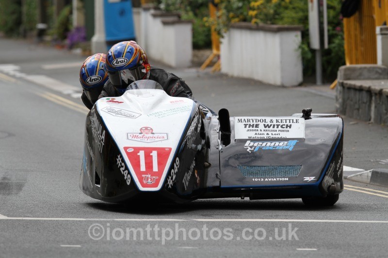 Karl BENNETT & Lee Cain - Sure Sidecar Race 2