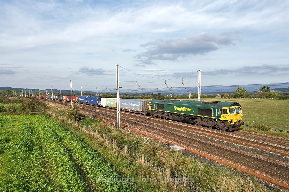 JL - 5.10.24 66532 4M30 Grangemouth - Daventry, Eden Valley Loop - Latest shots