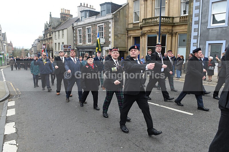 57 - Remembrance Sunday in Selkirk 2024