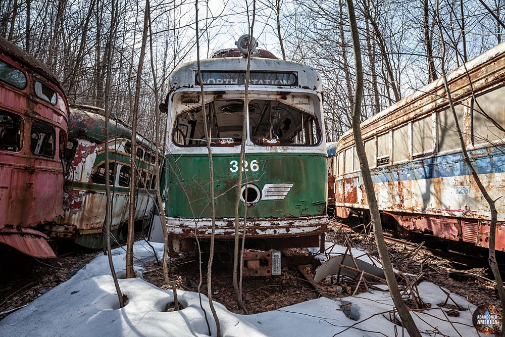 Trolley Graveyard | Pullman Standard PCC North Station Car - The Trolley Graveyard