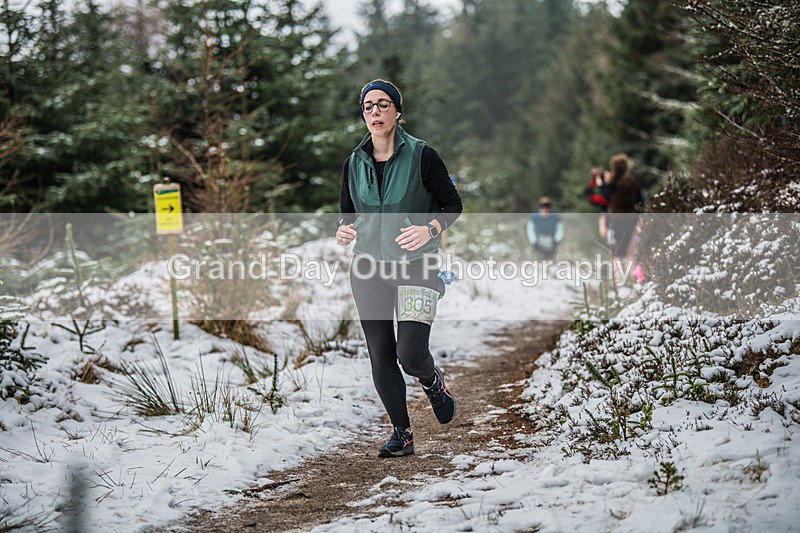 Glentress-1278 - High Terrain Events Glentress 10K 21K & 42K Trail Races Sunday 16th February 2025