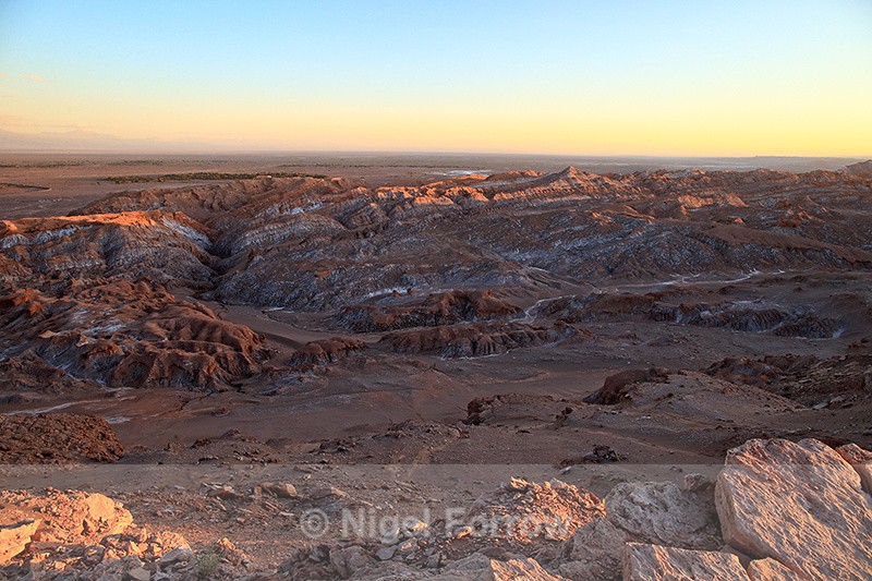 Moon Valley sunset, Atacama Desert, Chile - Chile
