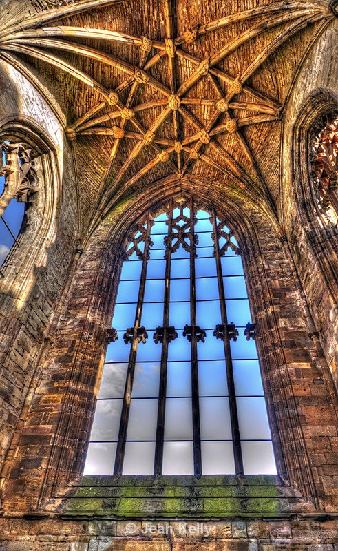 Melrose Abbey - 8954_Painterly 3 - HDR effects