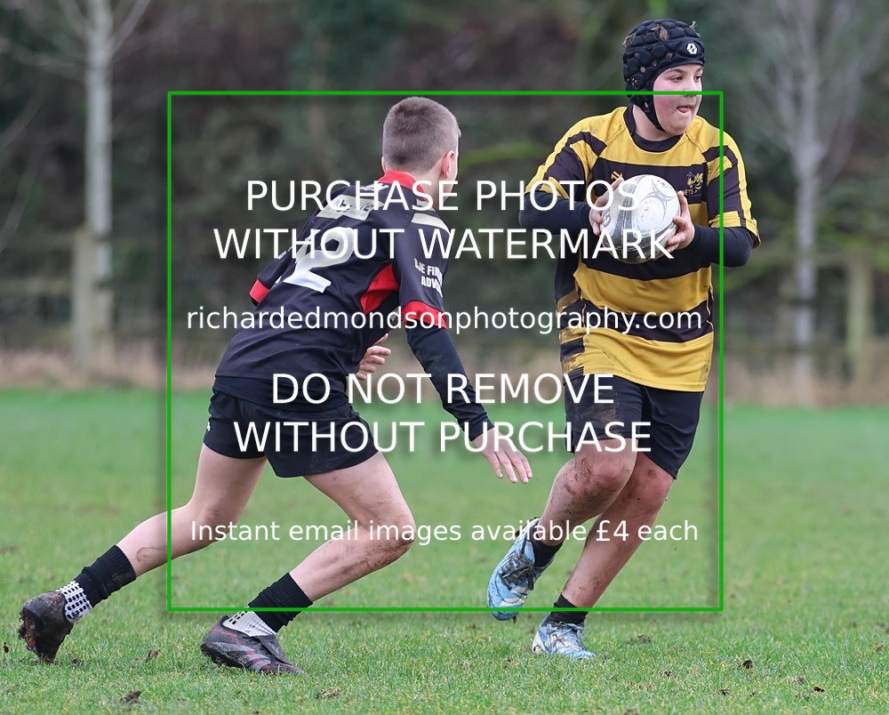 533A0299 - Kendal Rugby Under 13's vs Workington Zebra Under 13's (22/2/26)