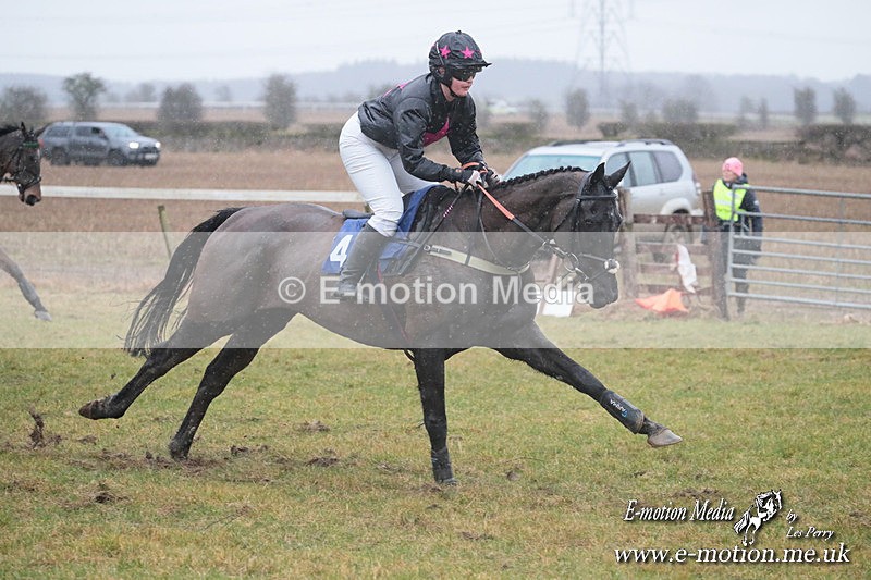 PtP 260125 337 - Cocklebarrow Point-to-Point racing with the Heythrop Hunt 26/01/25