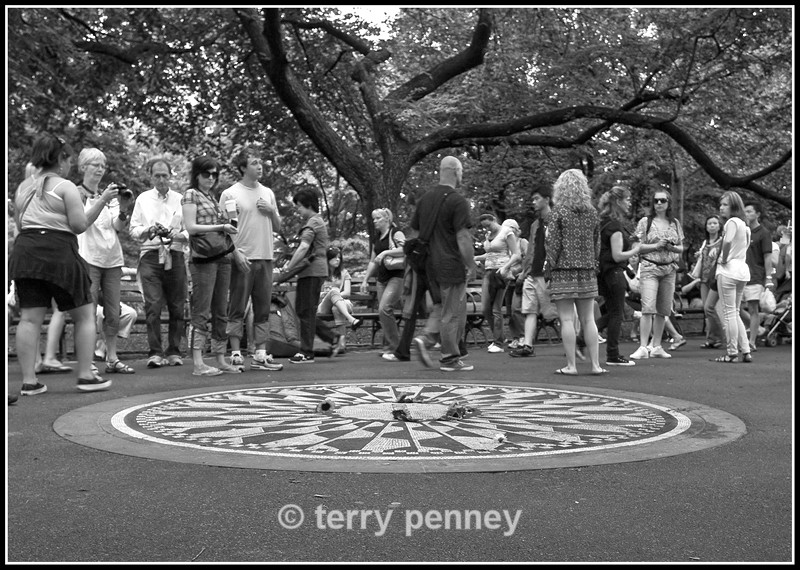 Imagine Mosaic 2, Strawberry Fields, Central Park, New York - New York