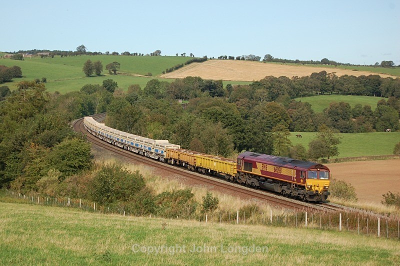 15.9.11 - 66058 6K05 Carlisle - Crewe, Armathwiate - Armathwaite