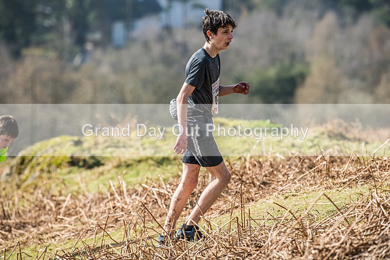 Elterwater-239 - Kendal Winter League Elterwater Under 15/17 Fell Races Sunday 9th March 2025